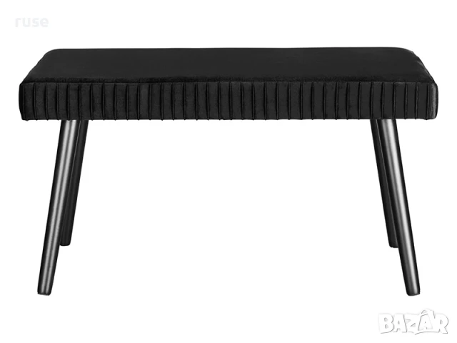 НОВИ! Тапицирана пейка до 110кг спалня, хол, антре, Голяма кадифена, снимка 3 - Други - 50734596