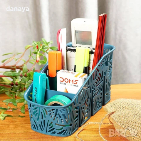 6051 Сушилник за прибори органайзер за бюро с 4 отделения, снимка 3 - Органайзери - 51264160