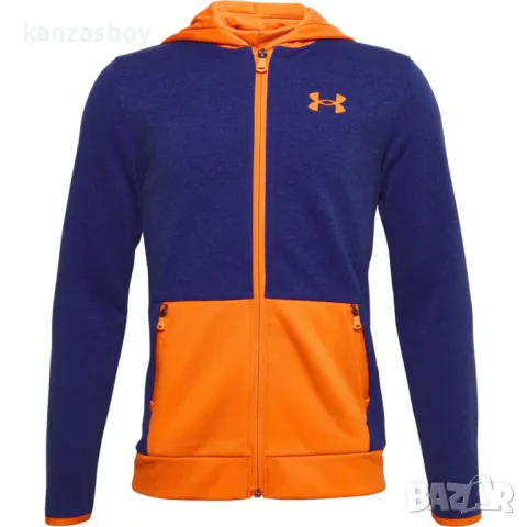 under armour fleece textured full zip - страхотно детско горнище , снимка 1 - Детски анцузи и суичери - 48383127