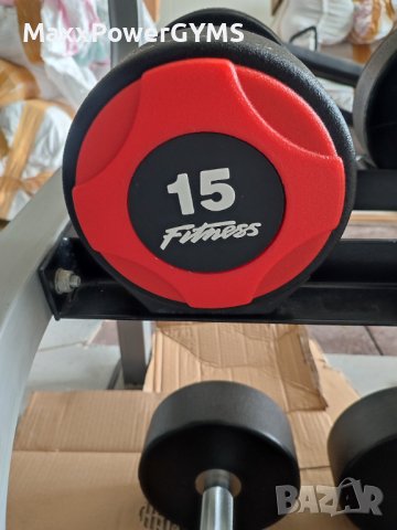 Чисто нови уретанови дъмбели сет топ качество, снимка 3 - Фитнес уреди - 44385814