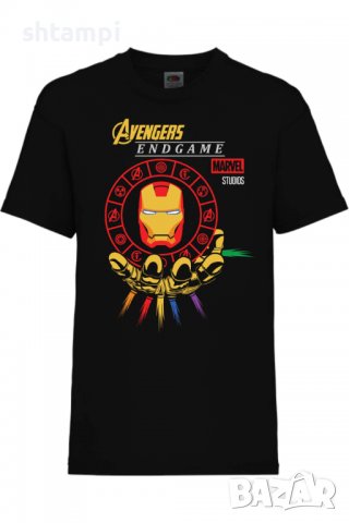 Детска тениска vengers IRON MAN,Игра,Гейм,Геймър,Подарък,Изненада,Повод,Празник,Събитие.