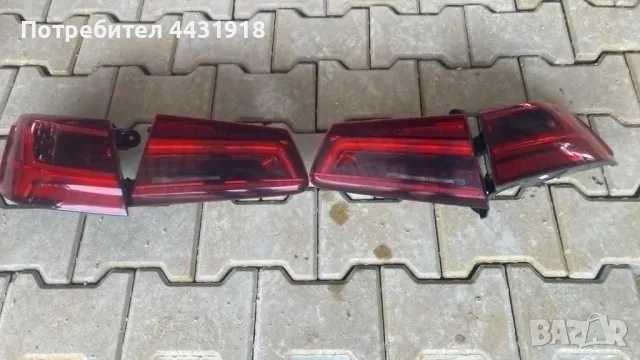 КОМПЛЕКТ ЛЕД СТОПОВЕ ЗА АУДИ А6 2016г. ЕВРОПЕЙСКА ВЕРСИЯ ОЕ 90053943, снимка 1