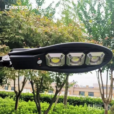 2БР. Соларна Водоустойчива Лампа 600W със сензор за движение, снимка 6 - Друга електроника - 49195781