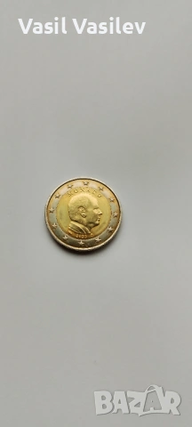 Рядка евро монета 