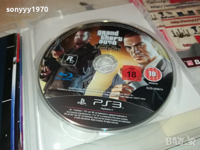 GTA LIBERTY CITY-SONY PS3 GAME-ВНОС GERMANY 2402251749, снимка 4 - Игри за PlayStation - 49260116