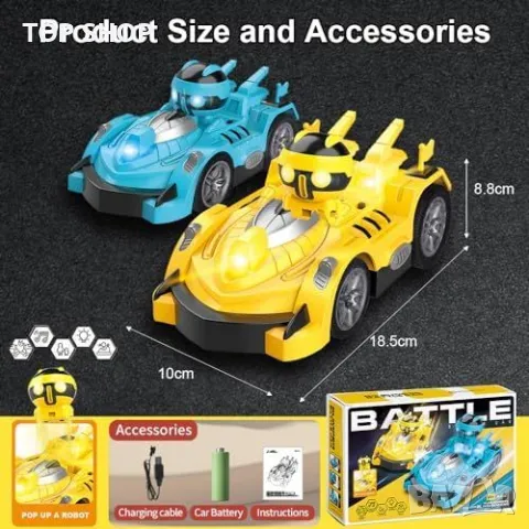 Нови 2 броя Дистанционно Управляеми Картинг Коли с Музика и Светлини, снимка 7 - Коли, камиони, мотори, писти - 49498098