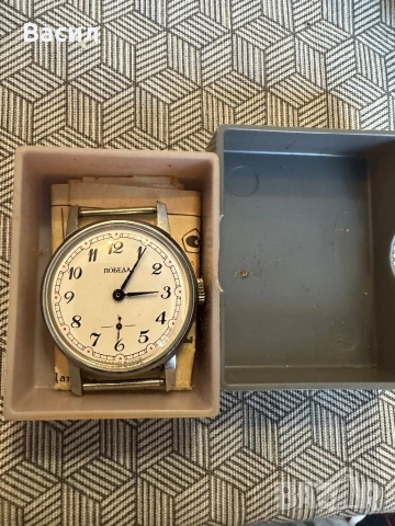 Руски часовник Победа, нов СССР , снимка 4 - Мъжки - 54257364