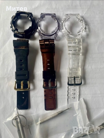 Безел/каишка за Casio Baby G BA110/111/112/120/130…, снимка 4 - Дамски - 54286820