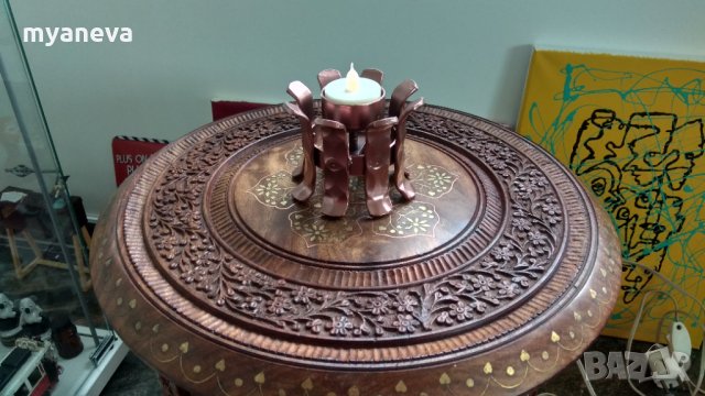 Свещник ковано желязо, снимка 1