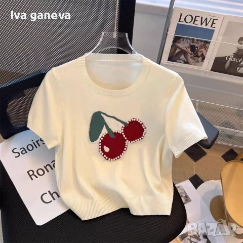 Блуза машинно плетиво 