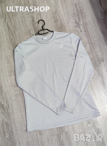 Gymshark L size мъжка блуза с поларена подплата в отлично състояние