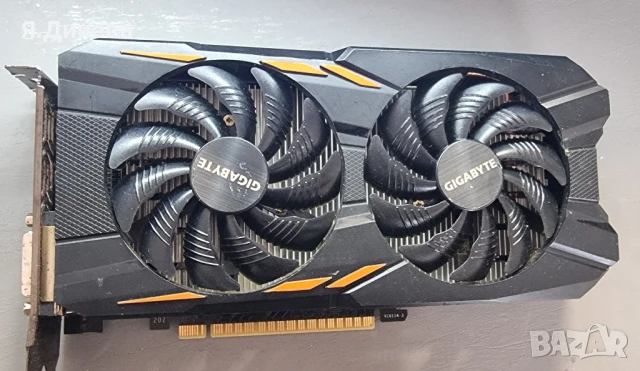 Gigabyte GV-N 105 4 GB видеокарта 