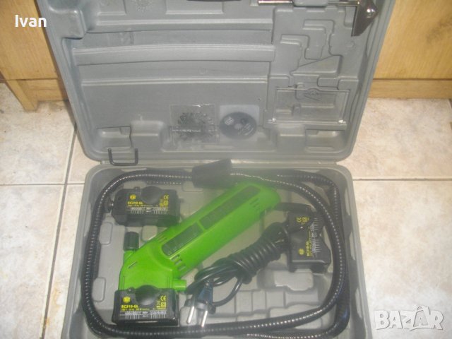 350W/ф50,8мм-Роторайзер-Ел.Мини Ръчен Циркуляр 1 Ръка-Пълен Комплект-3 Диска/Гъвкав Вал Рамо-EXAKT, снимка 2 - Други инструменти - 42791090