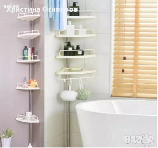 Етажерка за баня – ъглова, снимка 2 - Етажерки - 52613886