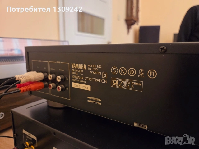 Yamaha eq 550, снимка 4 - Ресийвъри, усилватели, смесителни пултове - 54133386