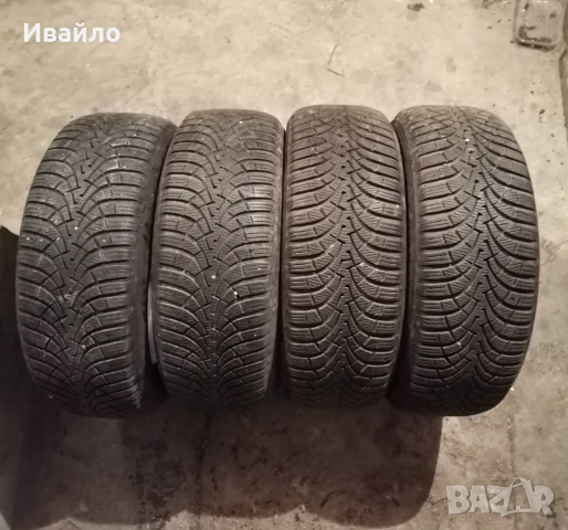 Продавам 4 броя Зимни гуми 205.55.16 на 1 сезон дот 2019 Goodyear 