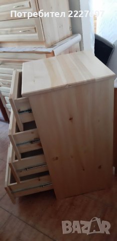 Скрин масив с 4 дълбоки чекмеджета, снимка 2 - Скринове - 39016705