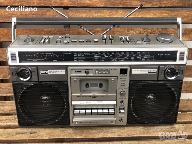 🎄Два броя - Hitachi TRK-8190 -Колекционерски радиокасетофон !, снимка 15 - Радиокасетофони, транзистори - 52794365