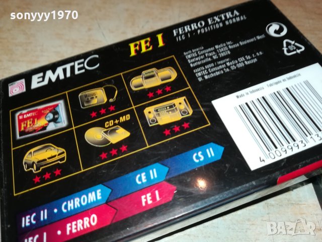 SONY/EMTEC/RAKS-AUDIO/АУДИОКАСЕТИ 0810211731, снимка 9 - Аудио касети - 34396174