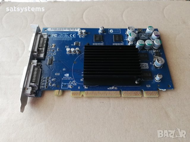 Видео карта NVidia GeForce FX 5200 Ultra Mac Edition 64MB GDDR 128bit AGP, снимка 5 - Видеокарти - 35021287