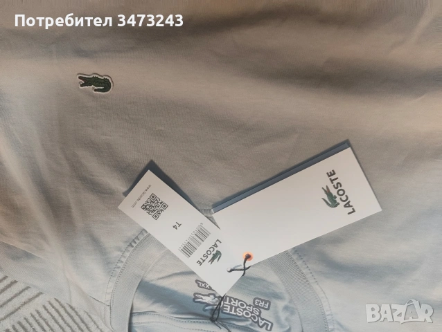 Тениска лакосте lacoste , снимка 4 - Тениски - 54309486