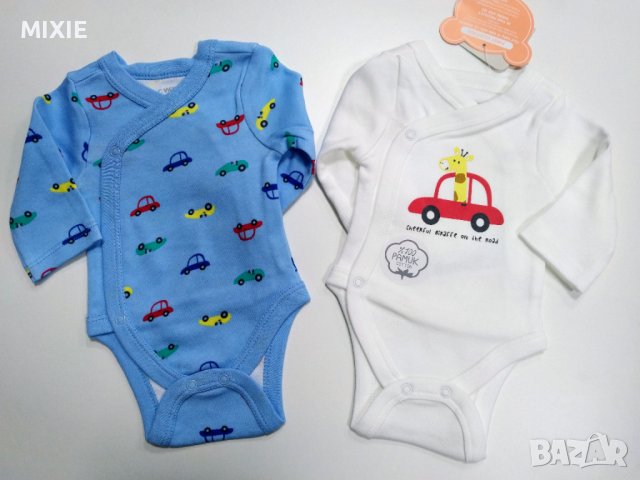 Нов бебешки комплект бодита , снимка 1 - Бодита за бебе - 37117186