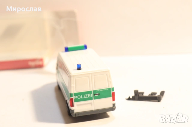 HERPA H0 1/87 MERCEDES SPRINTER POLICE КОЛИЧКА МОДЕЛ, снимка 6 - Колекции - 53328424
