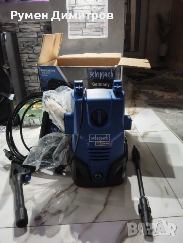 Водоструйка Scheppach HCE1600, снимка 2 - Друга електроника - 53967318