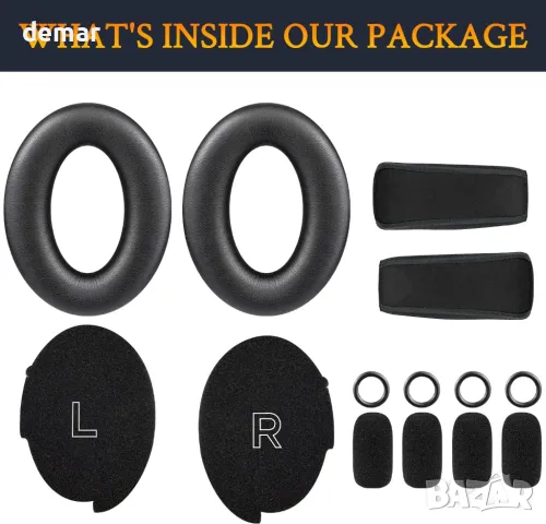 SOULWIT Комплект за смяна на Bose A30 Aviation Headset, снимка 3 - Други - 49870067