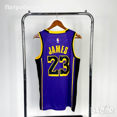 Мъжки потник Nike LA Lakers Lebron James размер XL, снимка 2 - Тениски - 52015100