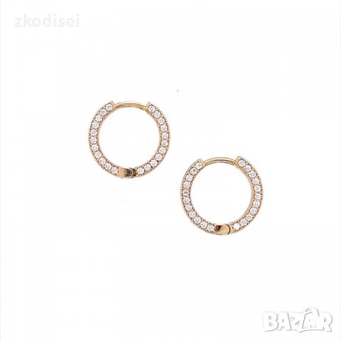 Златни обеци 2,49гр. 14кр. проба:585 модел:11565-2