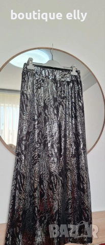 дамски панталон с пайети, снимка 3 - Панталони - 52637756