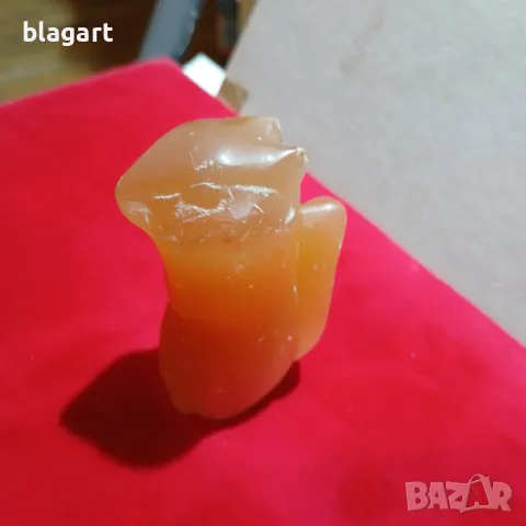 Фигурка нецке-нефрит "Катеричка", снимка 4 - Статуетки - 47636473