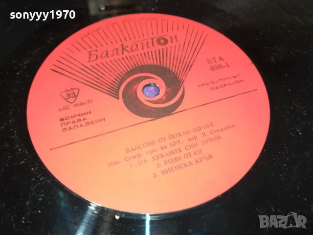 ЙОХАН ЩРАУС 1007251333, снимка 12 - Грамофонни плочи - 50973331