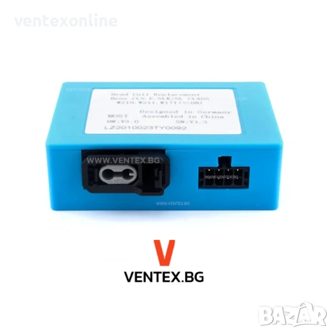 Оптичен декодер за Audi система MMI 3G A4, A6, Q7, A8 – BOSE / MOST, снимка 2 - Части - 54039657