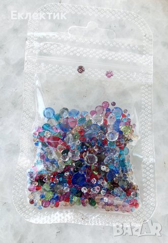 Кристални камъчета — микс, снимка 9 - Продукти за маникюр - 37649168