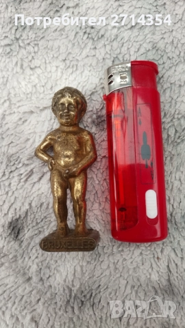 Брюкселска бронзова статуетка Пис, снимка 3 - Антикварни и старинни предмети - 52341579