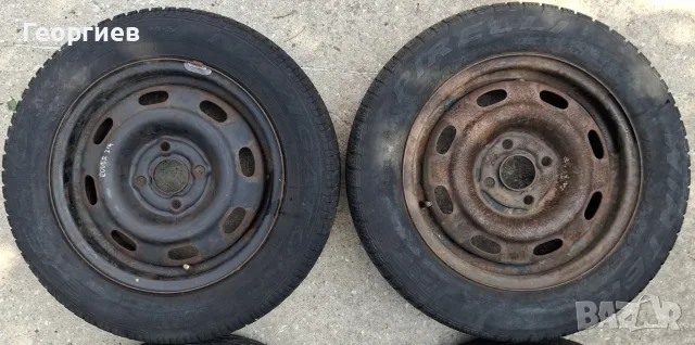 Железни джанти 14” за Honda/Rover и тасове 14-цола, снимка 2 - Гуми и джанти - 55969144