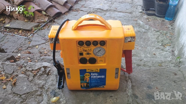 Стартерна станция с компресор MisterTool 12V, 17Ah