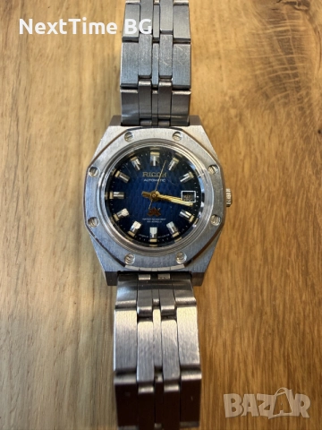 Винтидж дамски автоматичен часовник Ricoh Automatic 22 Jewels — Japan, снимка 2 - Дамски - 55729133
