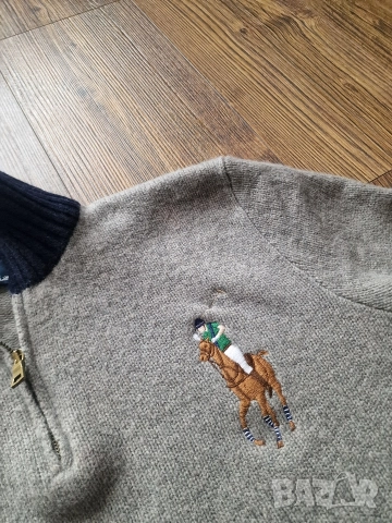 Страхотен мъжки пуловет суитчър POLO RALPH LAUREN размер M , снимка 5 - Пуловери - 52763832
