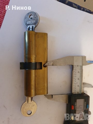 Патронник със секретни ключове 85 мм разностранен, снимка 5 - Входни врати - 35010779