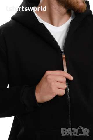 Нов мъжки суичър с ЦИП и трансферен печат HARLEY DAVIDSON, мотори , снимка 5 - Суичъри - 27756870