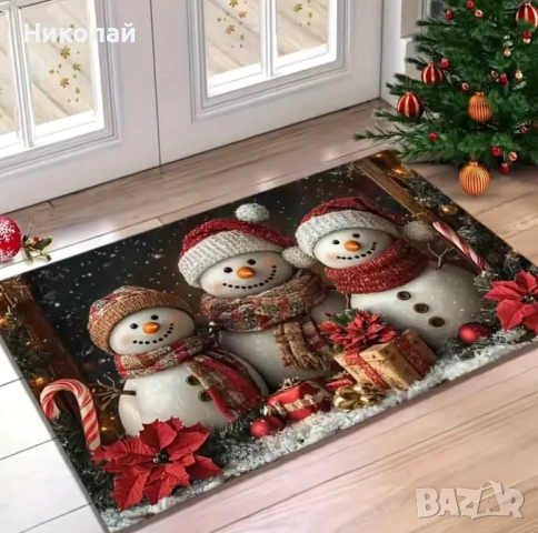 Коледна постелка, снимка 6 - Декорация за дома - 52529056