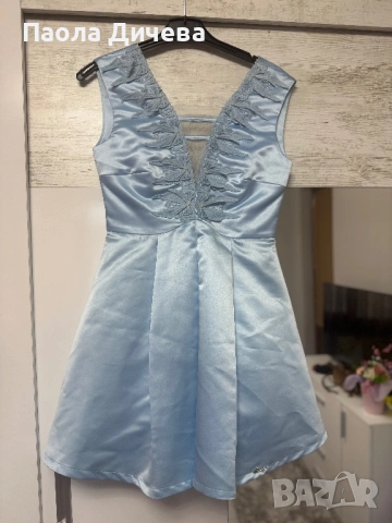 Рокля Lucy в синьо