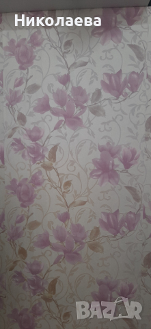 Тапети хартиени на цветя, снимка 5 - Декорация за дома - 44714725