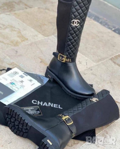дамски ботуши chanel