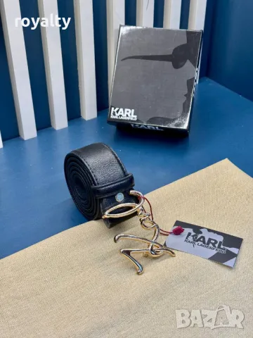 Karl Lagerfeld естествена кожа колани , снимка 5 - Колани - 49211490