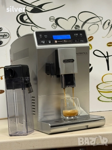 Кафемашина кафе автомат delonghi AUTENTICA с гаранция, снимка 3 - Кафемашини - 52942526