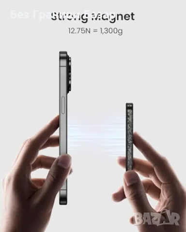 Нова Карбонова външна батерия 5000mAh – MagSafe, PD, QC, ултра лека, снимка 5 - Външни батерии - 49661692